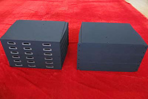 Satellite single magnesium alloy shell